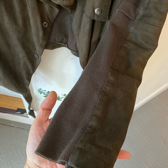 Muubaa suede drape jacket - Picture 2 of 8